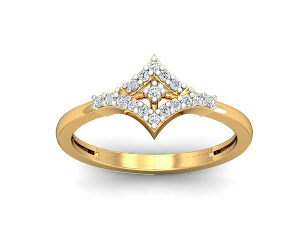 AlluRing For WomenRhombic Ring efifdiamonds AlluRing For WomenRhombic Ring efifdiamonds Rings 22007.00 EF-IF Diamond Jewellery