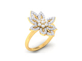 Artistic Floral Ring efifdiamonds Artistic Floral Ring efifdiamonds Rings 79135.00 EF-IF Diamond Jewellery