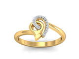 Entwined Inverted Drop Ring efifdiamonds Entwined Inverted Drop Ring efifdiamonds Rings 26184.00 EF-IF Diamond Jewellery