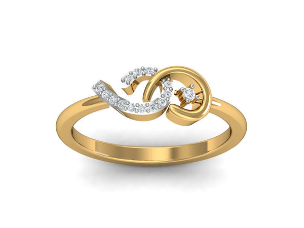 Trendy Entwining Comma Ring efifdiamonds Trendy Entwining Comma Ring efifdiamonds Rings 21826.00 EF-IF Diamond Jewellery