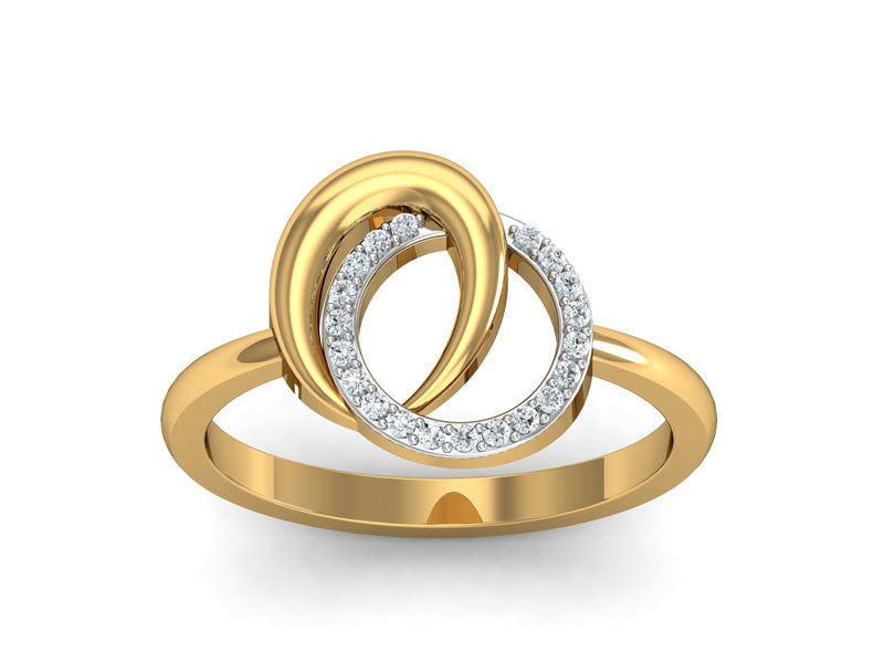 Classic Twin Circle Ring efifdiamonds Classic Twin Circle Ring efifdiamonds Rings 28349.00 EF-IF Diamond Jewellery