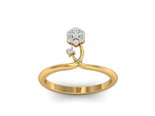 Floral Cluster Ring efifdiamonds Floral Cluster Ring efifdiamonds Rings 27220.00 EF-IF Diamond Jewellery