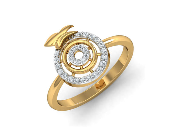 Modern Wheel Inspired  Ring efifdiamonds Modern Wheel Inspired  Ring efifdiamonds Rings 31851.00 EF-IF Diamond Jewellery