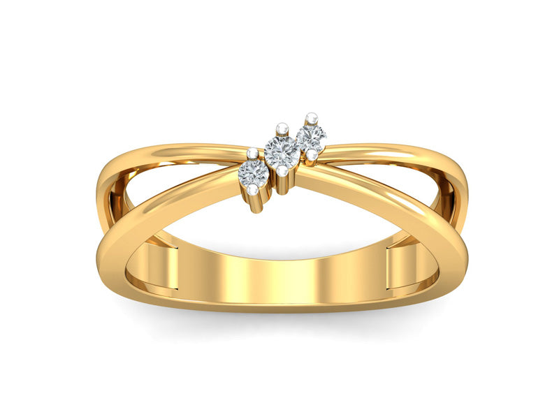 Chic Three Diamond Ring efifdiamonds Chic Three Diamond Ring efifdiamonds Rings 17459.00 EF-IF Diamond Jewellery
