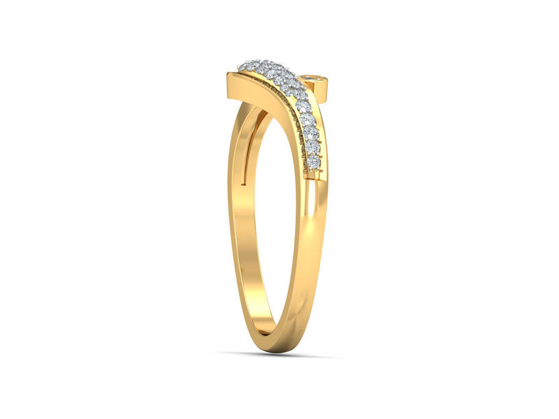 Stylish Fusion Ring efifdiamonds Stylish Fusion Ring efifdiamonds Rings 26883.00 EF-IF Diamond Jewellery