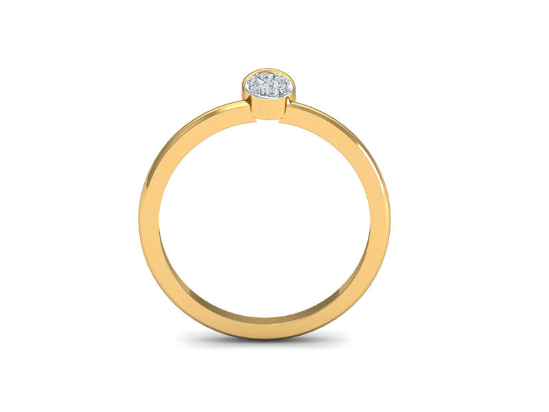 Modest Circlet Ring For Women - EFIF Diamonds – EF-IF Diamond Jewellery