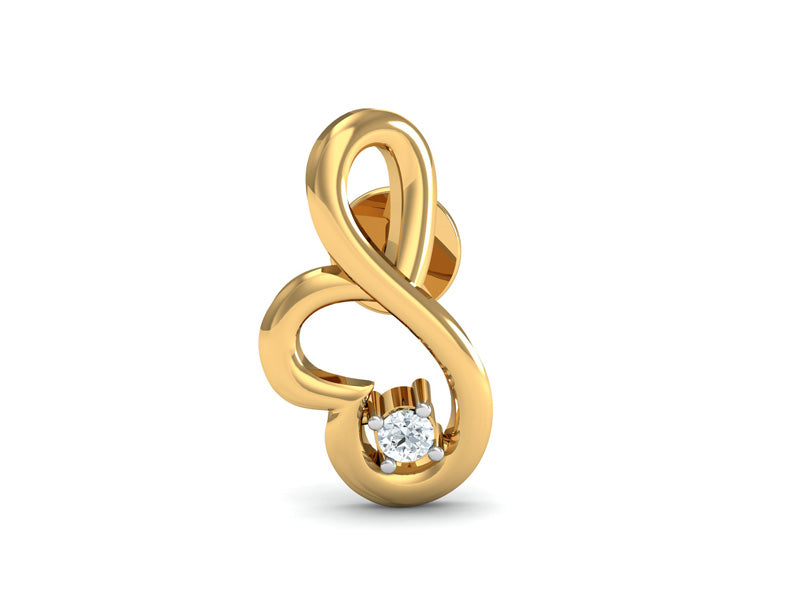 Modest One Diamond Studs efifdiamonds Modest One Diamond Studs efifdiamonds  12510.00 EF-IF Diamond Jewellery