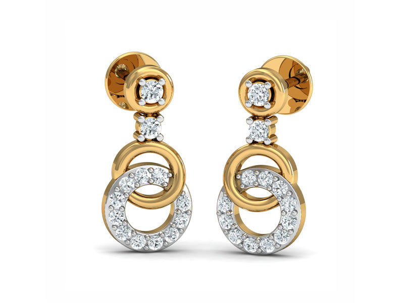 Fascinating Halo Earrings efifdiamonds Fascinating Halo Earrings efifdiamonds Studs Earrings 29057.00 EF-IF Diamond Jewellery