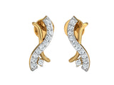 Fancy Overlapping Studs efifdiamonds Fancy Overlapping Studs efifdiamonds Studs Earrings 33352.00 EF-IF Diamond Jewellery