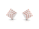 Classic Rhombic Studs efifdiamonds Classic Rhombic Studs efifdiamonds Studs Earrings 60575.00 EF-IF Diamond Jewellery