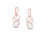 Charming Infinity Earring efifdiamonds Charming Infinity Earring efifdiamonds Studs Earrings 77889.00 EF-IF Diamond Jewellery