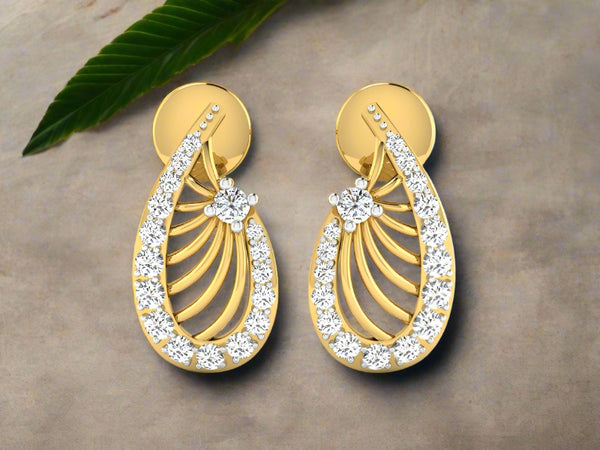 Beautiful Pear Shaped Studs efifdiamonds Beautiful Pear Shaped Studs efifdiamonds Studs Earrings 24226.00 EF-IF Diamond Jewellery