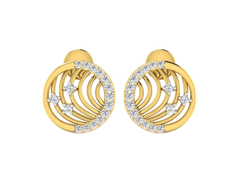 Awestruck Orbital Studs efifdiamonds Awestruck Orbital Studs efifdiamonds Studs Earrings 28356.00 EF-IF Diamond Jewellery